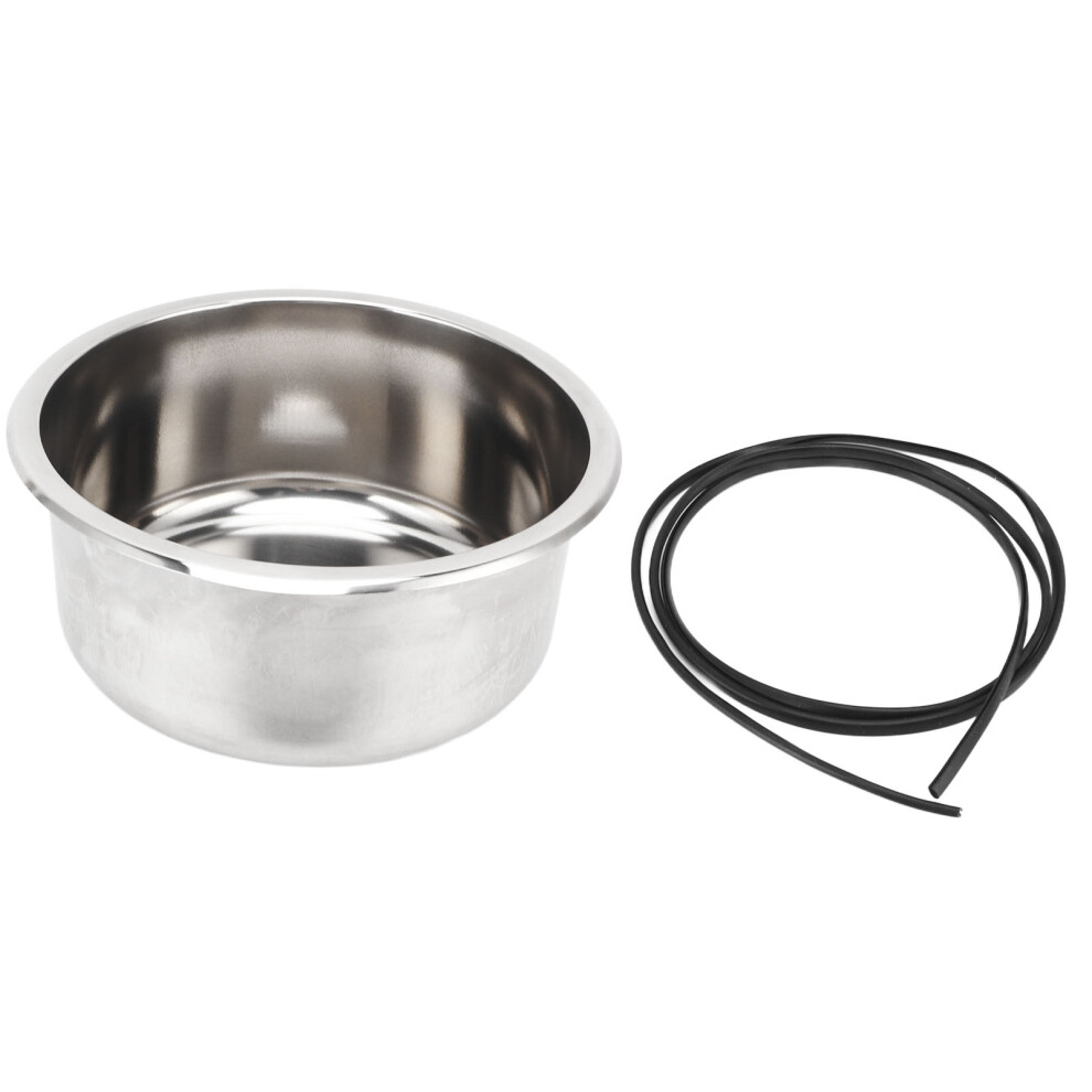 295X130mm Rv Sink 304 Stainless Steel Round Rust 9121376221866