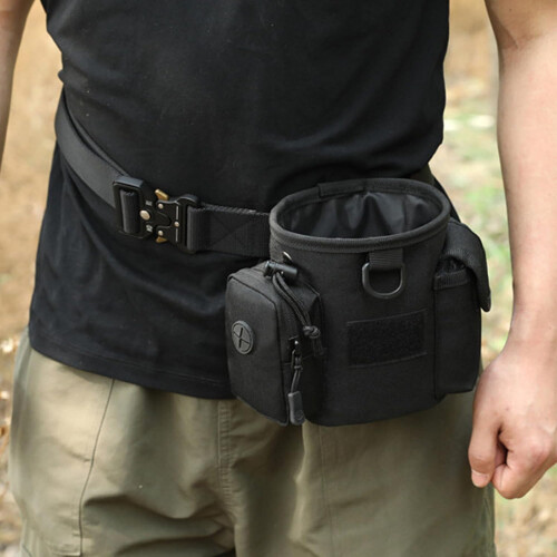 Hip Holster Polyester Black Adjustable Belt 2