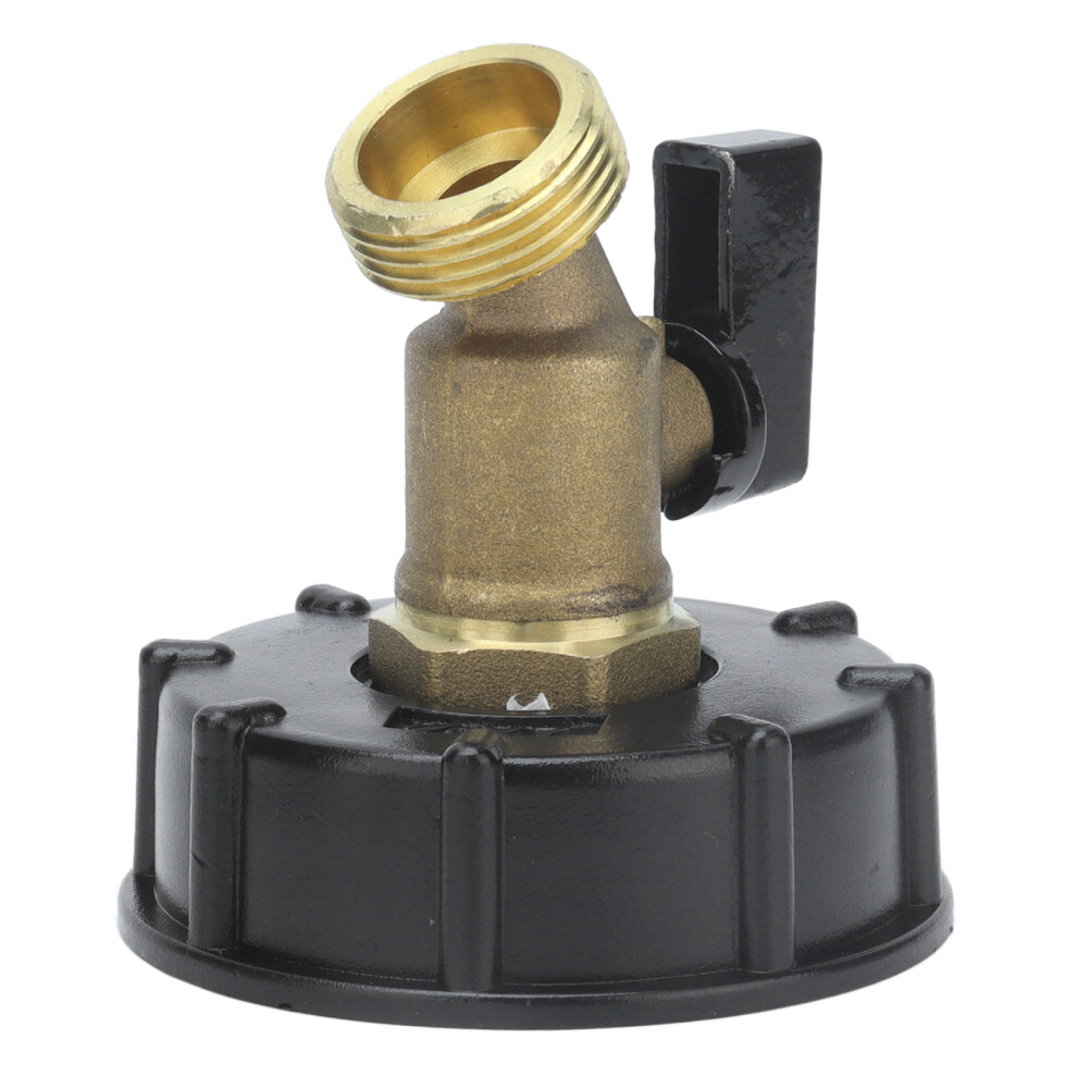 Ibc Tote Tank Adapter With Male Thread Hose Connector 3/4" Valve 8761333171035