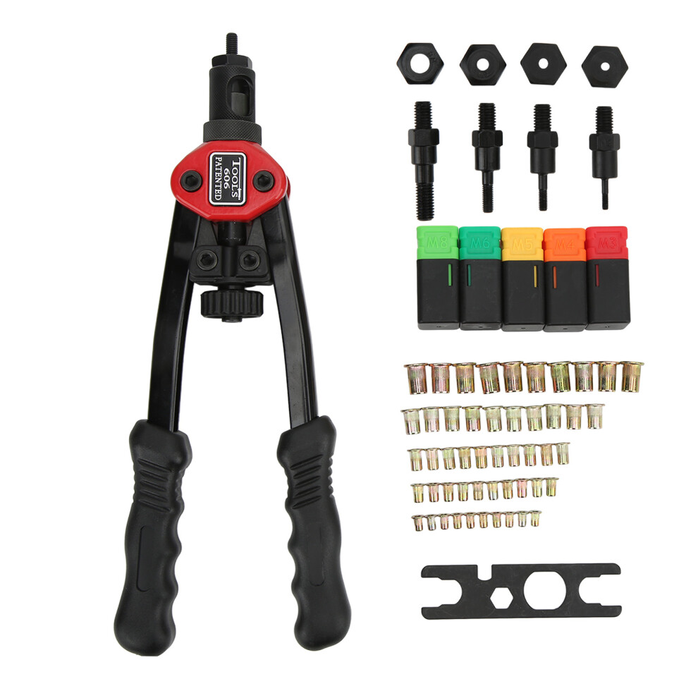 12In Hand Rivet Nut Tool Manual Riveter Rivnut 9121376222542