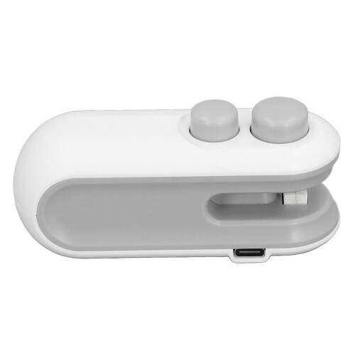 Mini scellage de sac 400mAh 0.17lb blanc rechargeable