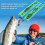 2 Pack Fishing Feeder Cage 50g Durable Spring Holder with Lead Sinker 10