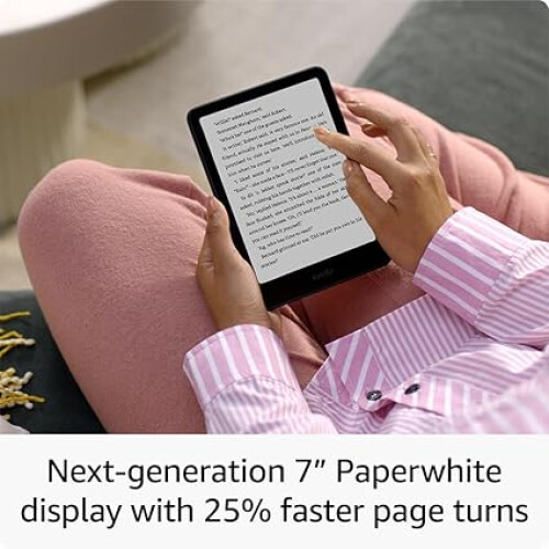 Amazon Amazon Kindle Paperwhite Signature Edition (32GB)Our fastest Kindle, auto-adjusting front light, wireless charging 2