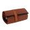 Portable Canvas Cocktail Kit Bag, Foldable Roll, 45x31.5cm Brown 11