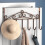 Iron Door Hook Multifunctional 6kg Load Capacity, 420x230mm 5