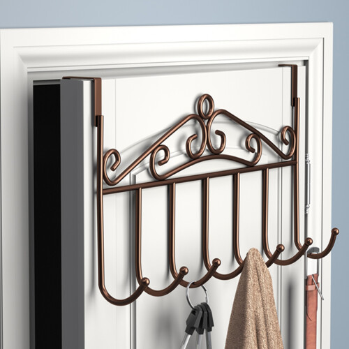 Iron Door Hook Multifunctional 6kg Load Capacity, 420x230mm