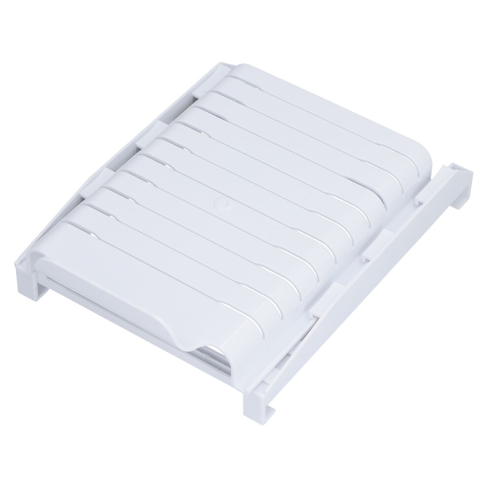 Refrigerator Storage Rack, 25.5x19.5x5cm White Hanging Organizer-image-OPC-PJBSCDZ-NEW