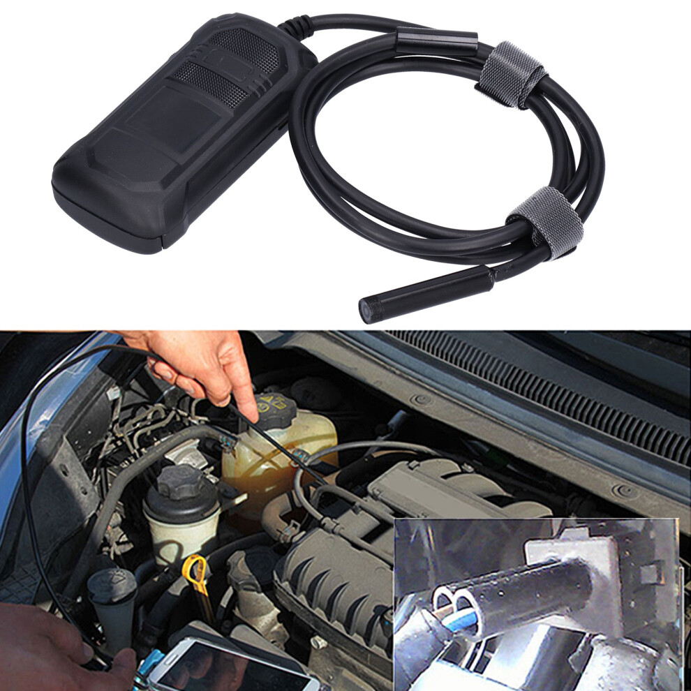 Wireless Hd 8Mm Wifi Endoscope Borescope With 6 Led 5M Cable 8221333176749