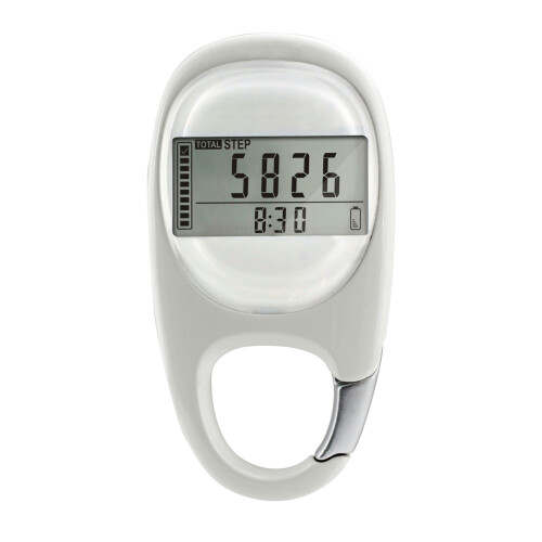 Blanc 7.6x4x1 cm Tracker d'activité CR-2032 inclus 1