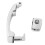 Multi-Function Digital Infrared Ear & Forehead Thermometer White 9