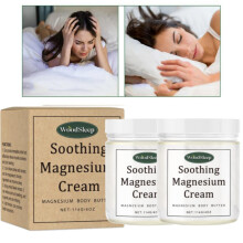 2PC WoodSleep Magnesium Cream - Sleep Aid & Joint Relief - 114g