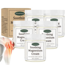 5PC WoodSleep Magnesium Cream - Sleep Aid & Joint Relief - 114g