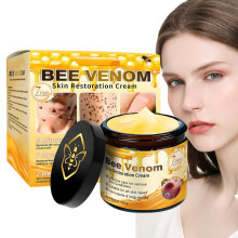 2PCS Bee Venom Skin Restoration Cream Professional Bee Venom Skin Cream Deeply Clean