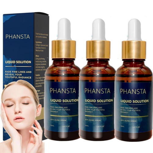 3PC Olavita Serum,Olavitas Liquid Solution,PHANSTA Face Serum