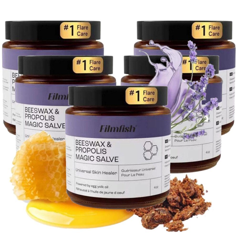 5PC Universal Flare Care | Relief for 97% of Skin Issues | Cysts Inflamed Skin 120g