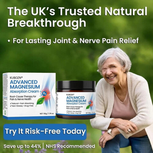 ADVANCED MAGNESIUM Absorption Cream,effectively relieves joint pain 1