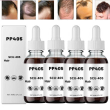 4PC PP405 Hair Care Anti-Hair Loss Fast Absorbing and Non-Greasy Hair Growth 60ml