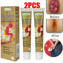 2PC Hemorrhoid Cream Haemorrhoids Pain Piles Anal Fissure Prolapse Hemorrhoid Cream