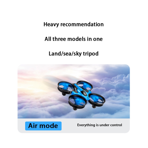 Hélicoptère RC Enfant Hélicoptère Télécommandé SNZ Pour Enfants – Drone LED, Anti-chocs, Sécurité Anti-blocage, Télécommande IR, Bleu