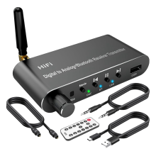 Ricevitore trasmettitore Bluetooth 5.1 Convertitore audio digitale-analogico