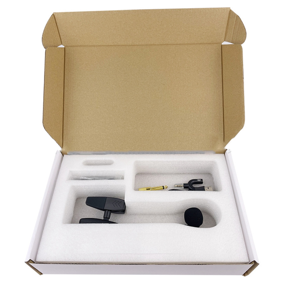 Instrument Saxofoon Microfoon Systeem Draadloze Ontvanger Zender-image