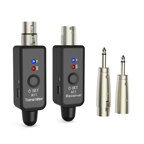 Sistema wireless per microfono Trasmettitore wireless UHF 2