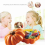 7Inch Pumpkin Shaped Mousse Mold 3D Cake Pan Silicone Mold 5