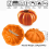 7Inch Pumpkin Shaped Mousse Mold 3D Cake Pan Silicone Mold 6