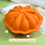 7Inch Pumpkin Shaped Mousse Mold 3D Cake Pan Silicone Mold 3