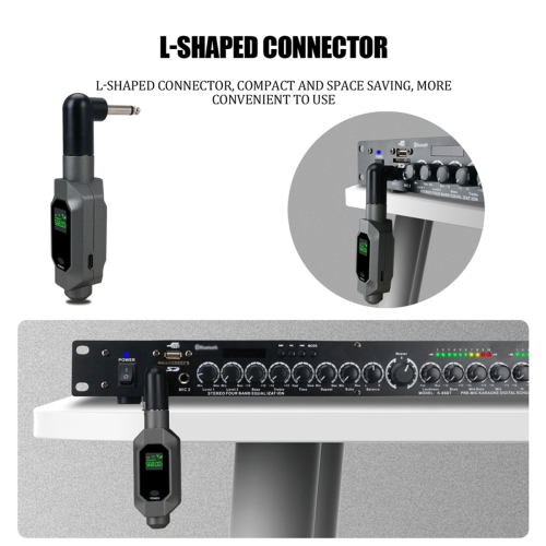 Microphone Transmitter Receiver for Dynamic 48v Condenser Mic,B 1
