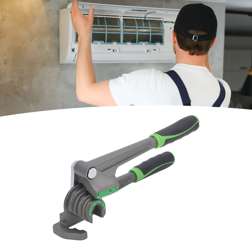 5/16In 3/8In Aluminium Alloy Pipe Bender 3-In-1 Tubing Bending Tool 180 Degrees 7891333182470