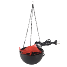Luz de fogo falsa 3D, luz de chama LED suspensa, suporte de lâmpada de chama de seda LED