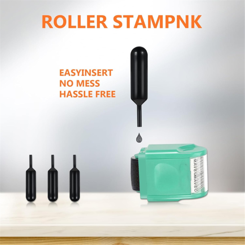 Ink Refills for Your ID Stamp Roller Refill Ink Confidential Roller 1