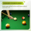 Træbillardkøer Billardkøer Sticks Snooker Tilbehør 145cm 6