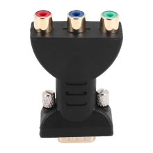 Adaptor jack video VGA cu 3 pini, de la RGB mamă la HD, tip mufă video, tip VGA, tip convertor