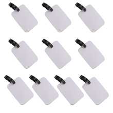 Etiquetas de bagagem em branco para sublimação Etiquetas de bagagem em branco para malas de viagem