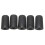 5 Pcs Cello tail pin case Tip Cap Mat For Cello Stringed Violin Parts 1