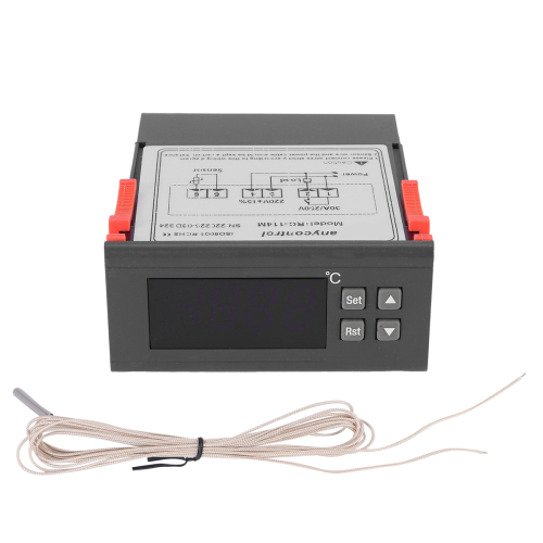 Regulator digital de temperatură 220V/30A 30~300 grade cu senzor 1