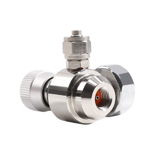 CO2-Regler 2000psi Manometer für 6mm Saugrohr 3/8-24UNF 1