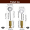 24PCS Leder Naht Positionierung Nadel, Handgemachte DIY Leder 2