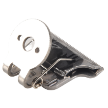 T-Shaped Hair Clipper Blade with Stand T9 Trimmer Head Silver