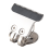 T-Shaped Hair Clipper Blade with Stand T9 Trimmer Head Silver 7