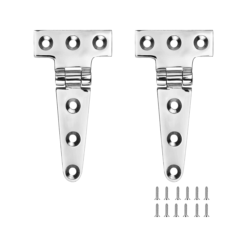 Marine Grade T Hinges, Boat Hinges, 4 Inch X 2 Inches, No Noise 4711050325055