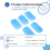 15Pcs EMS Hip Muscle Hydrogel Sticker Hip Training Replacement Pads 6
