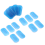 15Pcs EMS Hip Muscle Hydrogel Sticker Hip Training Replacement Pads 1