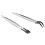 2 stk. gummipincetter til hobbylaboratorium, 15 cm 2