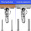 Ceiling Hook Hanging Chair,Heavy Duty Ceiling Bracket Swing Hook 6