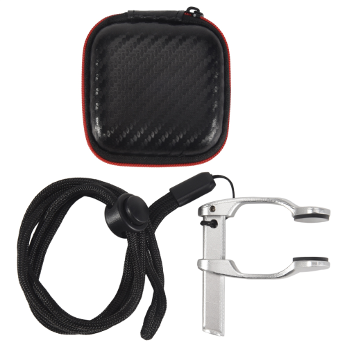 Clip nasale per immersioni libere in alluminio aeronautico, comode clip nasali, argento