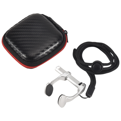 Clip nasale per immersioni libere in alluminio aeronautico, comode clip nasali, argento 2