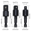 6Pcs Right Angle Drill Attachment Set with 105 Angle Drill Adapter 7